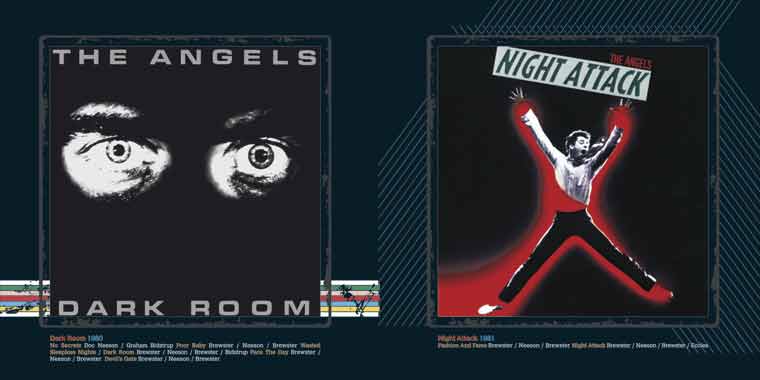 The Angels - Two Huge New 40th Anniversary Albums - Including Special 40th Anniversary Liner Notes & Artwork 